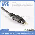 Cable de audio óptico óptico de Toslink de la fibra óptica 3m OD 2.2mm